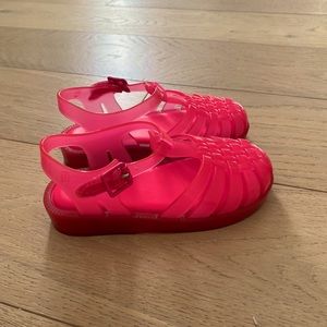 Mini Melissa pink shoe size 10